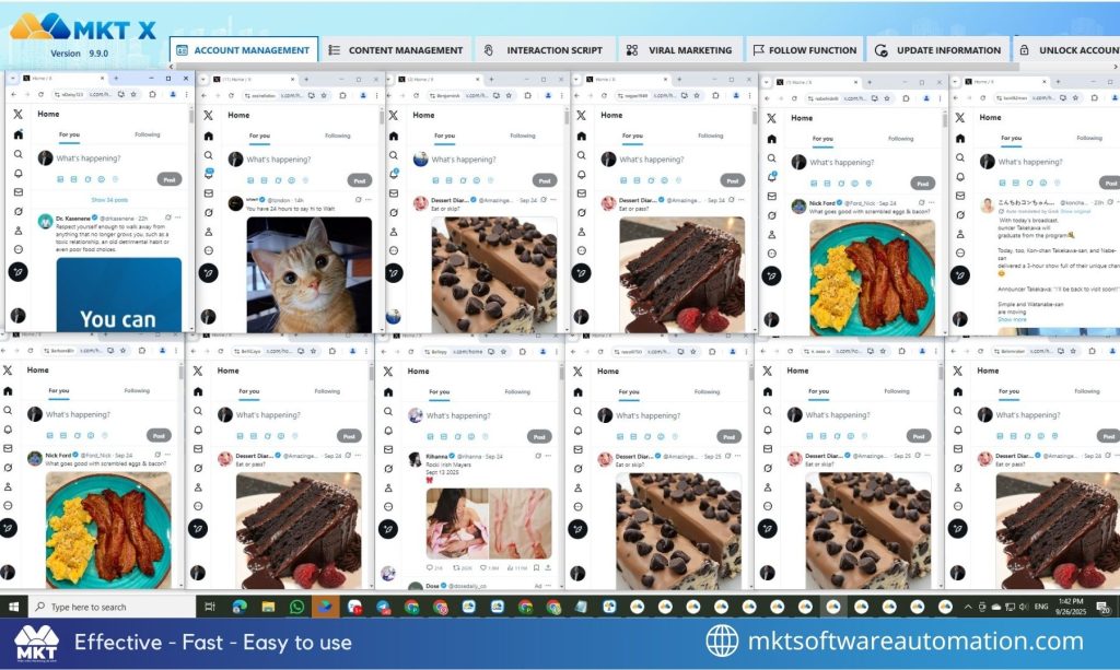Account management function