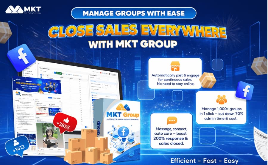 MKT Group Software – Automatic Facebook Group Management Software