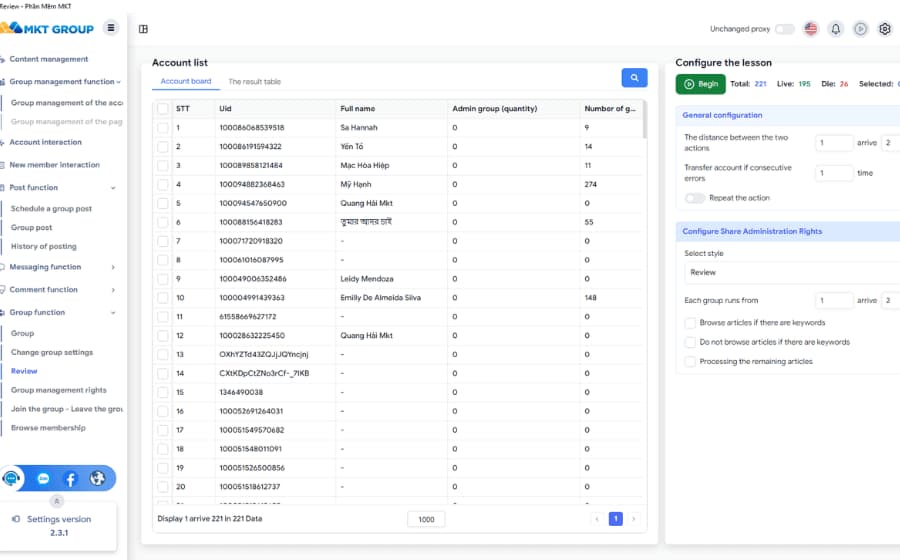 Automatic Post Deletion and Approval