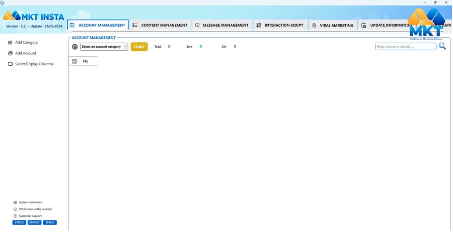 Account Management