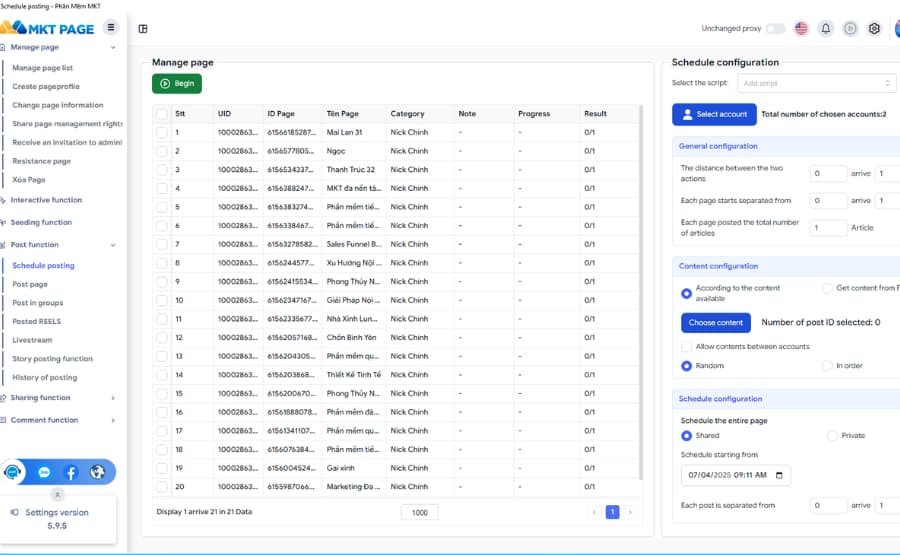 Automatic Post and Video Upload