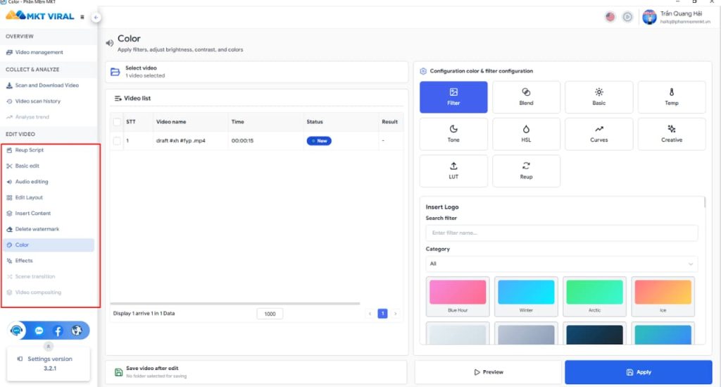 Batch Video Editing with Just One Click